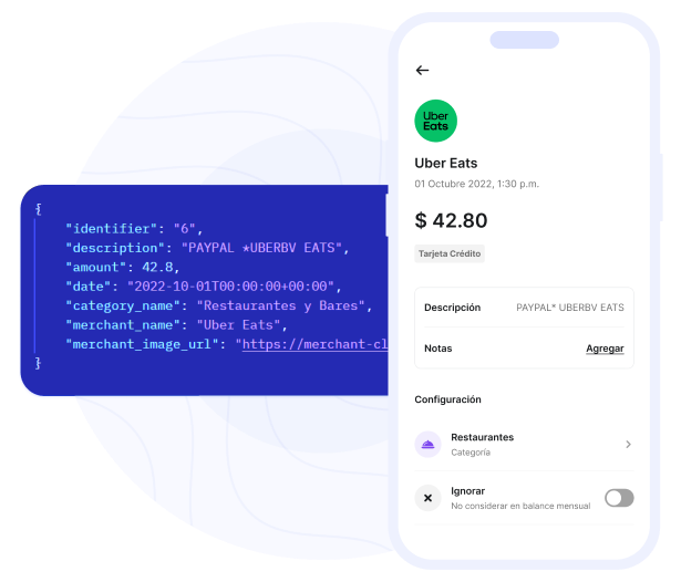 enriquecimiento de data transaccional bancaria mediante api